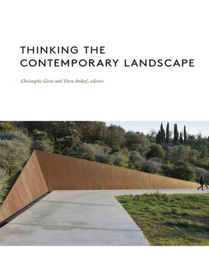 cover image of Thinking the Contemporary Landscape